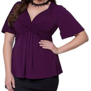 Kiyonna Abby Twist Top (3X)